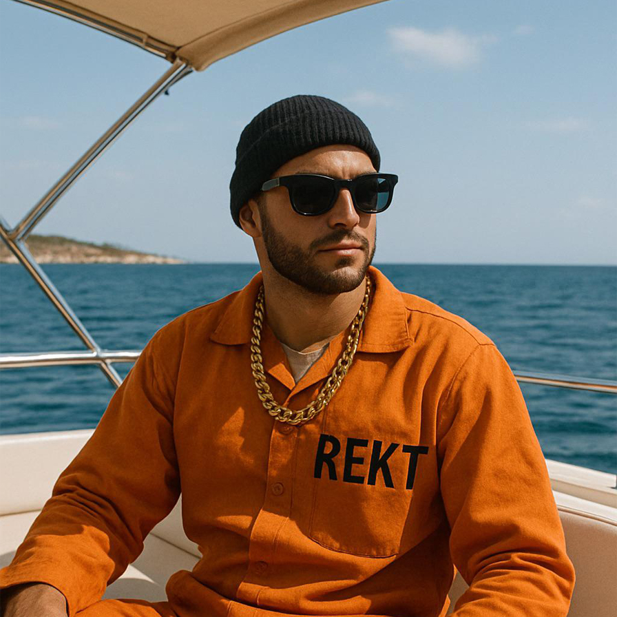 Crypto Scammer on a Yacht